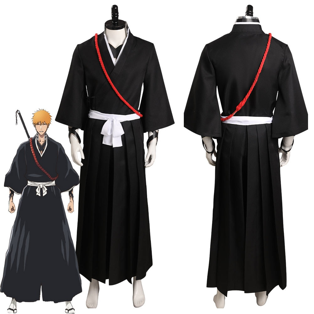 Bleach: Kurosaki Ichigo Cosplay Costume – The Cosplay Warehouse